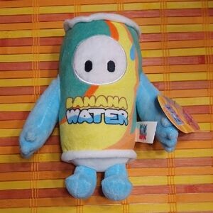 Fall Guys Banana Water Plush Character Age 3+ NWT